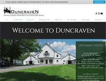 Tablet Screenshot of duncraven.com